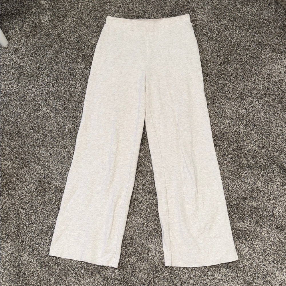 Zara Beige Knit Pants